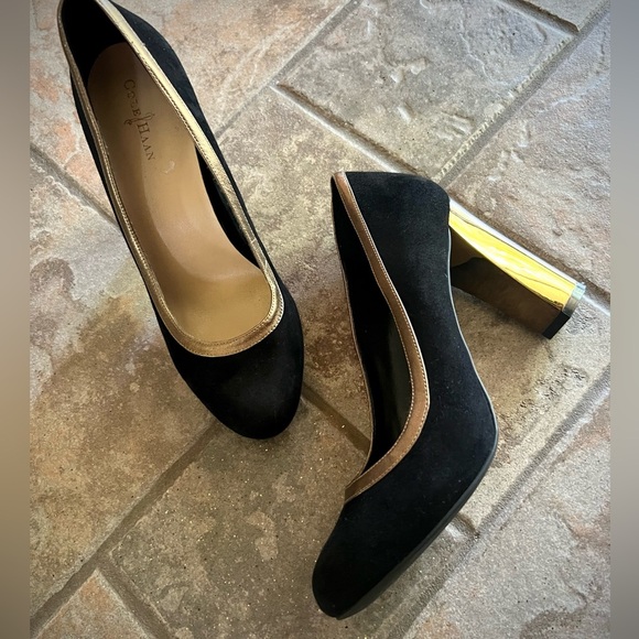 ⭐️BOGO FREE⭐️ COLE HAAN Edie High Party Pump - Picture 1 of 7